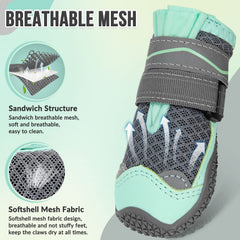 SlowTon dog shoes sole grip highlights anti-slip rubber for confident outdoor steps