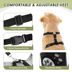 SlowTon quick release buckles enable easy on-off for pets.
