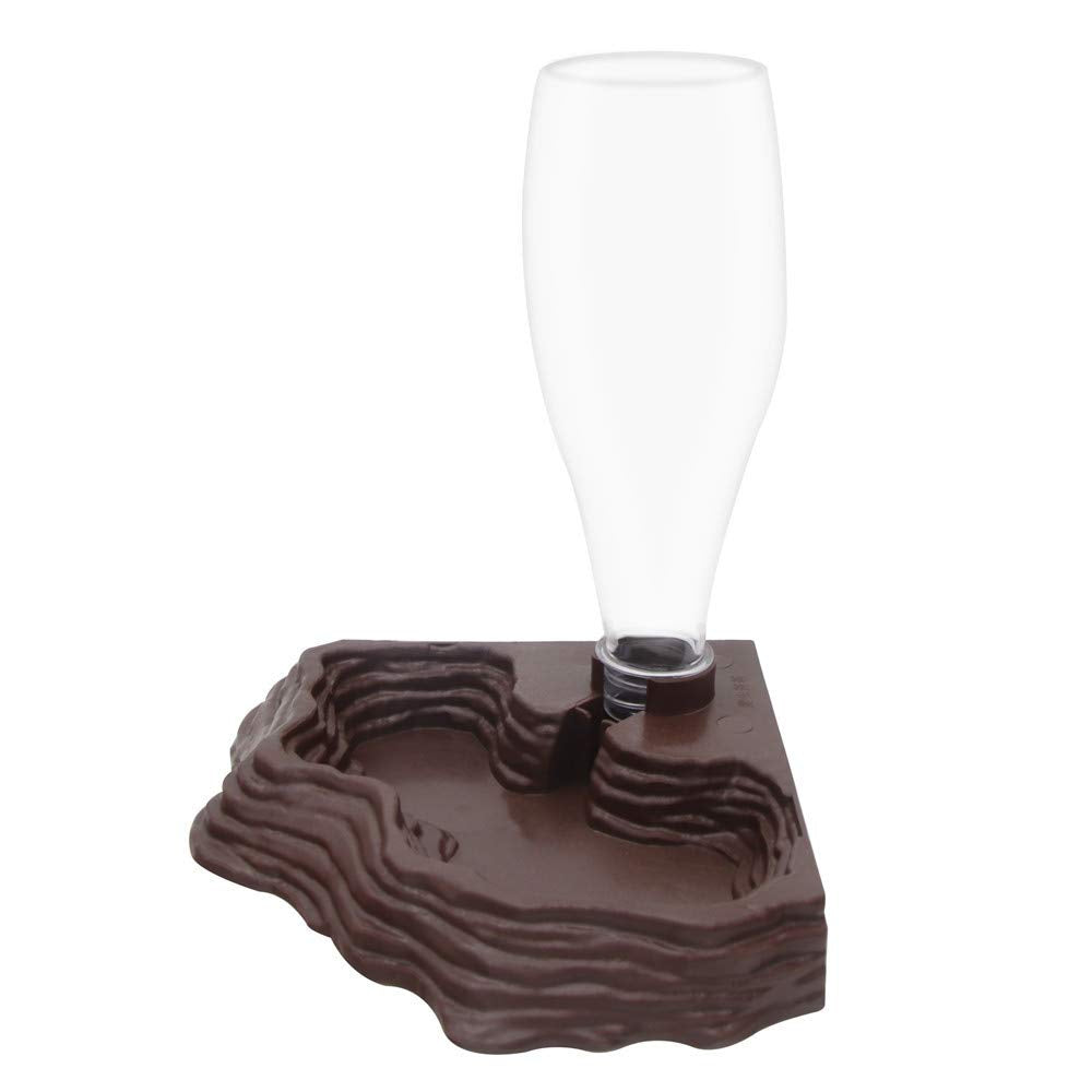 SLSON reptile water feeder base stays stable for spill-free hydration.