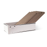 Smartbean cat scratcher pad front view showing durable dual-surface design for extended scratching