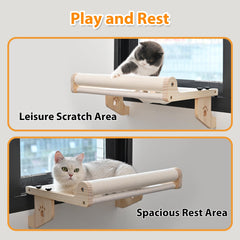 SMARTBEAN scratching-post-function enables play and protects furniture.