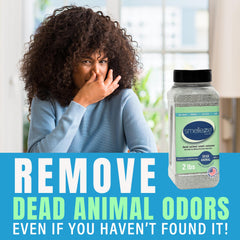 SMELLEZE usable indoors and outdoors for persistent smells