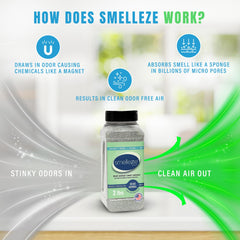SMELLEZE safe for people and pets in homes