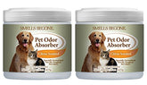 Smells Begone Pet Odor Absorber Gel 15oz pack setup neutralizes pet odors over time