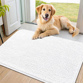 Smiry Dog Door Mat front door 36x24 protects floors from muddy paws