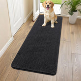 Smiry dog door mat muddy paws 59x24 absorbs moisture and mud controls mess at entry