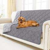 Smiry waterproof dog bed cover front view guards furniture from spills