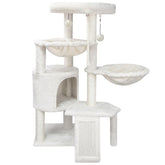 Smouatou Wang Xin cat tree top platform offers a comfy view