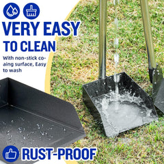 Snagle Paw durable aluminum tray and spade offer rust resistance and light carry.