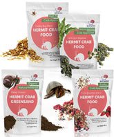 Snout and Shell Farm Meadow crab food bundle pour highlights protein-rich meals for healthy molting