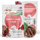 Snout and Shell Natural Hermit Crab Food packaging ready for a balanced daily diet.