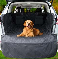snugcubby cargo liner with side walls protects SUV cargo area