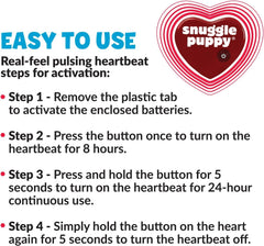 Snuggle Puppy calms anxious dogs during nighttime routines