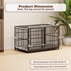 Snuowu heavy-duty crate base upgrade shows a durable metal base for steady resting.