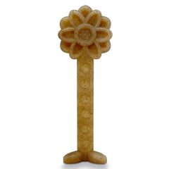 SodaPup Flower Tower closeup highlights textured nylon for durable chewing.