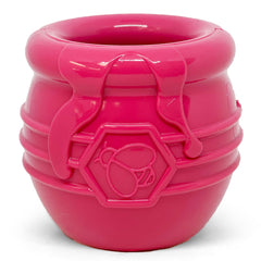 SodaPup Honey Pot treat-dispensing toy engages dogs during snack time.