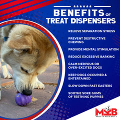 SodaPup MuttsKickButt Cross Bones Treat Pocket freezer-safe for extended chewing sessions
