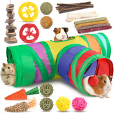 Sofier Guinea Pig Tunnel Hideout provides a safe hideaway and space for exploration.