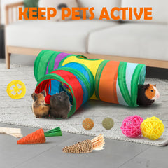 Sofier Woven Carrots add texture and interactive play during floor-time.