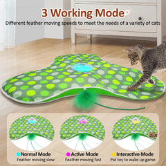 Sofolor Interactive Cat Toy standby mode keeps cats engaged when you are away.