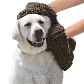 Soggy Doggy Doormat absorbent microfiber chenille towel soaks up water and dirt.