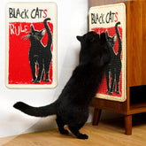 Solday sisal cat scratcher mat floor view showing furniture protection