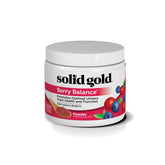 Solid Gold Berry Balance powder tub with cranberry blend for urinary health support