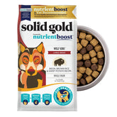 Solid Gold Bison dry dog food large bag front view for large-breed nutrition