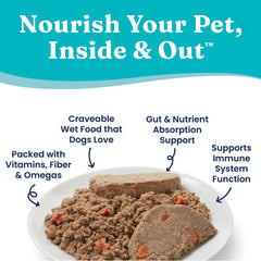 Solid Gold Hund-N-Flocken 20 superfoods image highlights natural nutrition support.