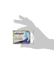 Solid Gold Tropical Blendz coconut oil drizzle emphasizes fatty acids for coat shine