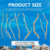 Solsew madera flotante para acuario, refugio y escondite para peces.