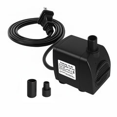 SongLong submersible pump side view highlights compact design for reliable fountains.