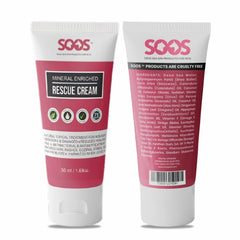 SOOS Rescue Cream application closeup demonstrates easy topical use for pets.