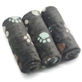 SORKUT 1-pack 3 puppy blankets ultra-soft for cozy warmth
