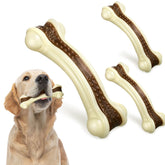 Sosation 3-pack chew toys large bone provides durable chewing for strong chewers.