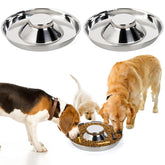 SOUJOY 2Pack bowls set for growing puppies with ample feeding space