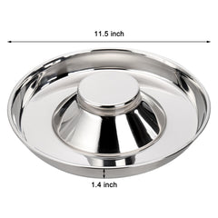 SOUJOY raised center slow feeder design shown close up