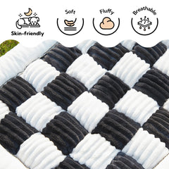Soulbond Backseat Pet Bed Mat shown on a sofa for versatile home use.