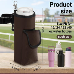 Soulchen Saddle Water Bottle Holder attachment-snaps enables tool-free saddle mounting