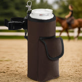 Soulchen Saddle Water Bottle Holder front view for quick hydration on rides