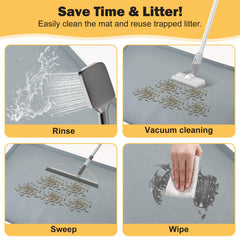 SpaceTime mat offers urine-proof protection for floors