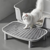 SpaceTime cat litter mat elevated ramp eases entry for seniors