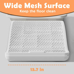 SpaceTime easy-clean litter mat designed for quick maintenance.