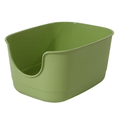 SpaceTime extra large litter box with high sides for multi-cat homes.