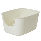 SpaceTime extra large litter box high sides prevents mess and spills during digging