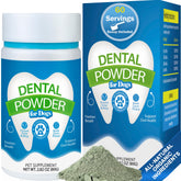 Spanielbuns dental powder tube on counter supports easy daily use and fresh breath