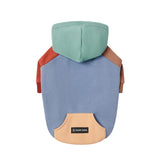 Spark Paws Dog Hoodie Alpine fabric close-up shows butter-stretch comfort for active dogs