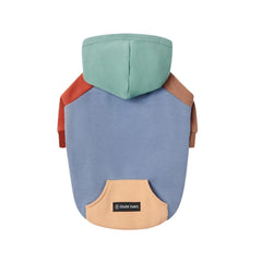Spark Paws Dog Hoodie Alpine fabric close-up shows butter-stretch comfort for active dogs