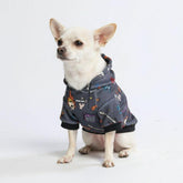 Spark Paws dog hoodie butter-stretch fabric offers flexible comfort for daily walks