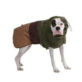 Spark Paws dog raincoat full-coverage waterproof protection for rainy walks.